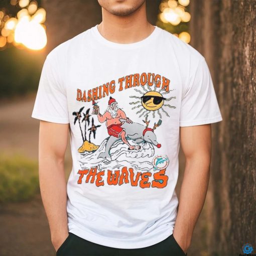 Miami Dolphins Dashing Through The Waves 2023 Shirt