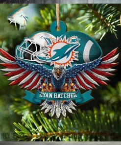 Miami Dolphins Decorations, Eagles Christmas Ornaments
