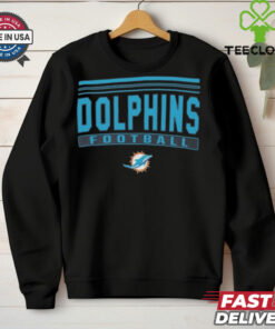 Miami Dolphins Fanatics Black Big Shirt