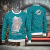 Detroit Lions Funny Charlie Brown Peanuts Snoopy Christmas AOP Sweater