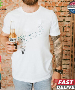 Miami Dolphins Floral Dandelion Shirt