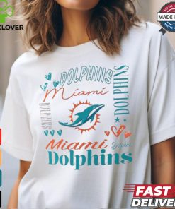 Miami Dolphins G III 4Her by Carl Banks T Shirt
