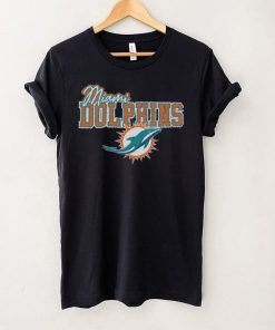 Miami Dolphins Gameday Couture s In The Spotlight Tonal Leopard Print Shirt