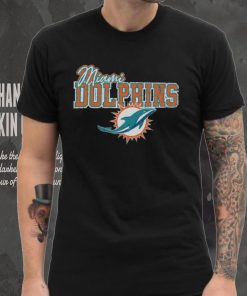 Miami Dolphins Gameday Couture s In The Spotlight Tonal Leopard Print Shirt