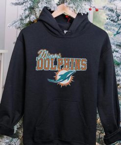 Miami Dolphins Gameday Couture s In The Spotlight Tonal Leopard Print Shirt