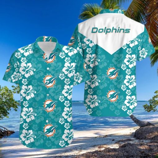 Miami Dolphins Hawaiian Flowers Shirt