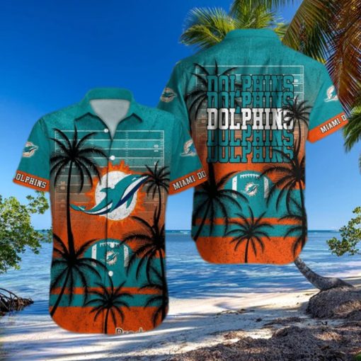 Miami Dolphins Hawaiian Shirt Summer