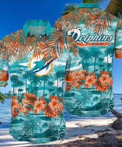 Miami Dolphins Hawaiian Shirt