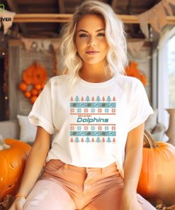 Miami Dolphins Holiday Christmas Tree T Shirt