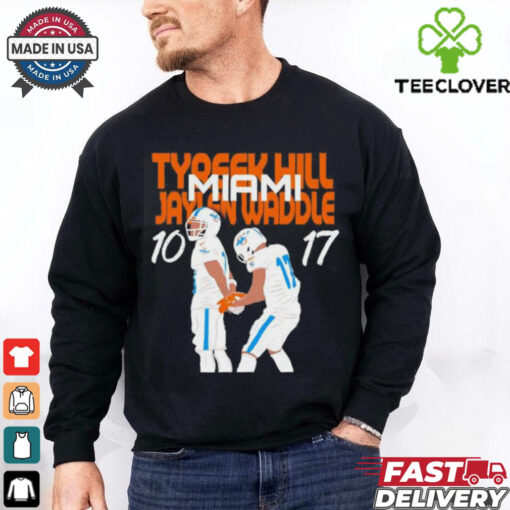 Miami Dolphins Jaylen Waddle x Tyreek Hill shirt