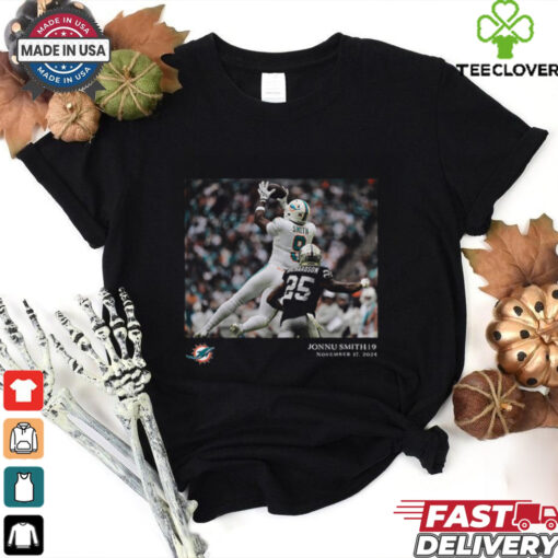 Miami Dolphins Jonnu Smith NFL Flash Features Week 11 T Shirt