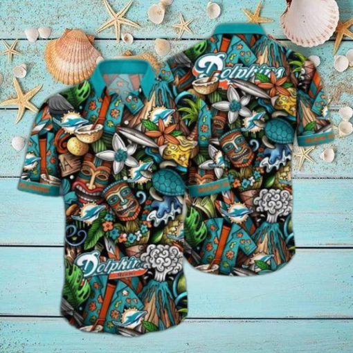 Miami Dolphins NFL Flower Hawaii Shirt And Thoodie, sweater, longsleeve, shirt v-neck, t-shirt For Fans