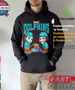 Miami Dolphins NFL Halloween Peeing Funny Shirt