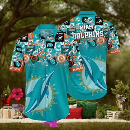 Miami Dolphins NFL Hawaiian Shirt Short Style For Men Women Summer