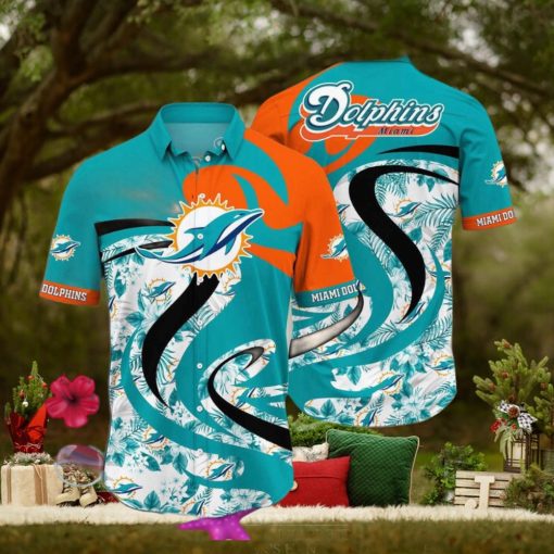 Miami Dolphins NFL Hawaiian Shirt Style