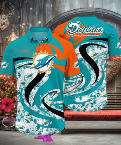 Miami Dolphins NFL Hawaiian Shirt Style