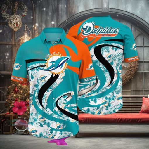 Miami Dolphins NFL Hawaiian Shirt Style