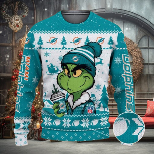 Miami Dolphins NNHP0020 Ugly Sweater