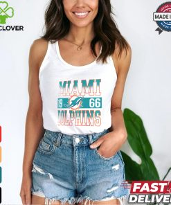 Miami Dolphins New Era White City Team T Shirt