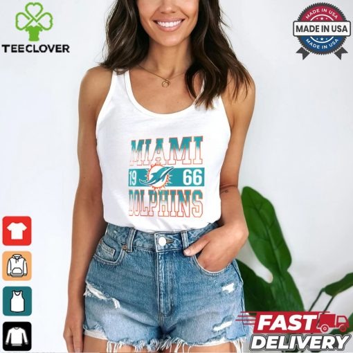 Miami Dolphins New Era White City Team T Shirt