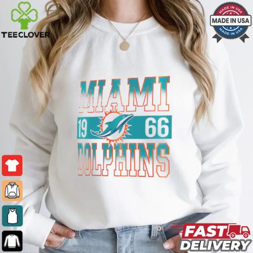 Miami Dolphins New Era White City Team T Shirt