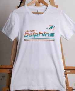 Miami Dolphins New Era Women's Third Down Colorblock T Shirt