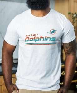 Miami Dolphins New Era Women's Third Down Colorblock T Shirt