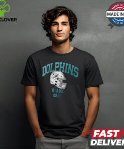 Miami Dolphins Nike Anthracite Helmet Essential T Shirt