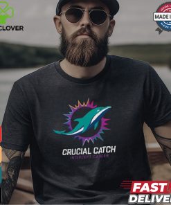 Miami Dolphins Nike Black 2024 NFL Crucial Catch T Shirt