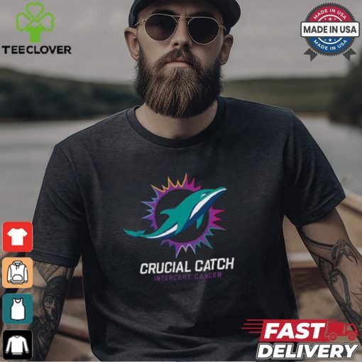 Miami Dolphins Nike Black 2024 NFL Crucial Catch T Shirt