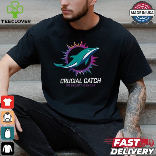 Miami Dolphins Nike Black 2024 NFL Crucial Catch T Shirt