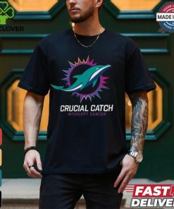 Miami Dolphins Nike Black 2024 NFL Crucial Catch T Shirt