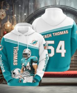 Miami Dolphins No1147 Custom Hoodie 3D Sweathoodie, sweater, longsleeve, shirt v-neck, t-shirt Thoodie, sweater, longsleeve, shirt v-neck, t-shirt Football Gift