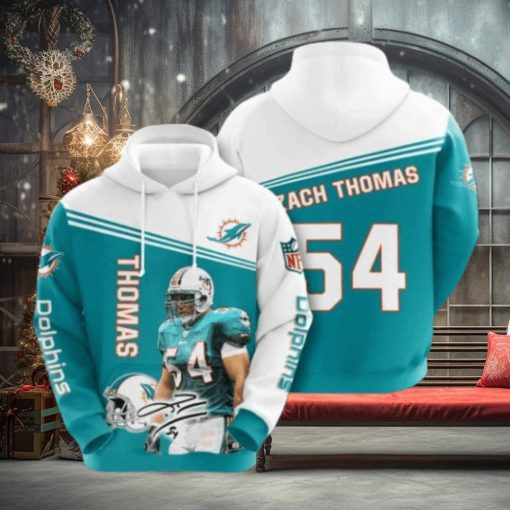 Miami Dolphins No1147 Custom Hoodie 3D Sweathoodie, sweater, longsleeve, shirt v-neck, t-shirt Thoodie, sweater, longsleeve, shirt v-neck, t-shirt Football Gift