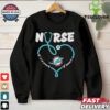 Oklahoma City Thunder stethoscope nurse it’s a work of heart shirt