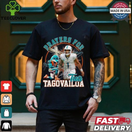 Miami Dolphins Prayers For Tua Tagovailoa T Shirt