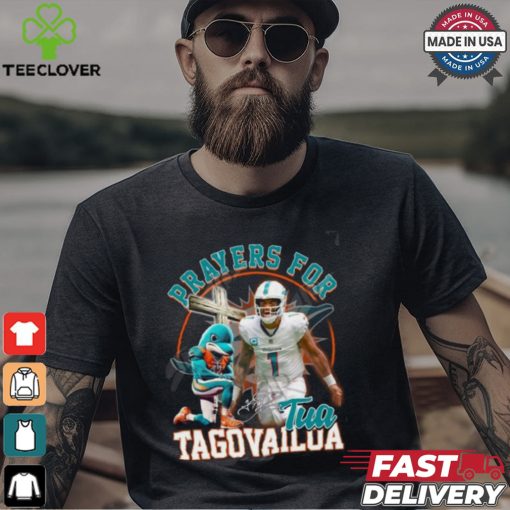 Miami Dolphins Prayers For Tua Tagovailoa T Shirt