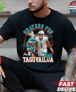 Miami Dolphins Prayers For Tua Tagovailoa T Shirt