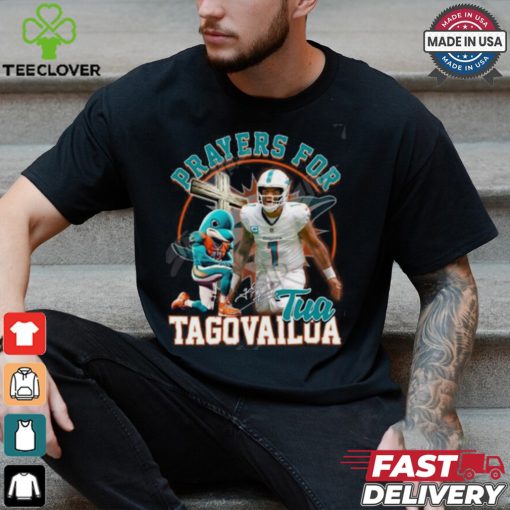 Miami Dolphins Prayers For Tua Tagovailoa T Shirt