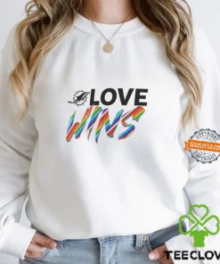 Miami Dolphins Pride Love Wins 2024 Shirt