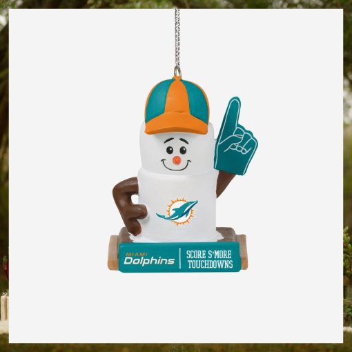 Miami Dolphins Smores Ornament