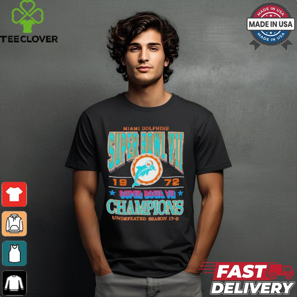 Miami Dolphins Super Bowl VII Champions Shirt Miami Dolphins Super Bowl VII Champions Shirt