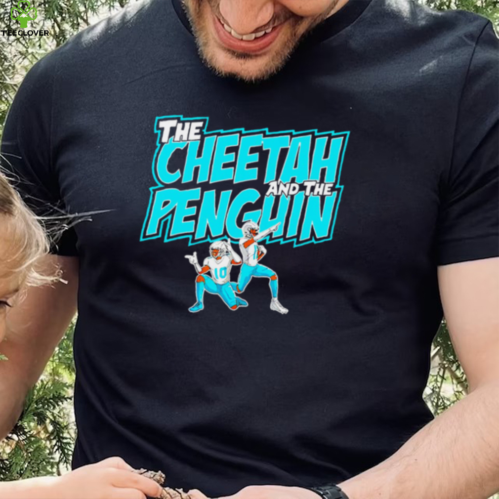 Miami Dolphins The Cheetah and The Penguin 2022 shirt