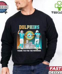 Miami Dolphins Tua Tagovailoa Tyreek Hill thank you for the memories shirt
