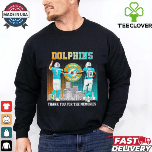 Miami Dolphins Tua Tagovailoa Tyreek Hill thank you for the memories shirt