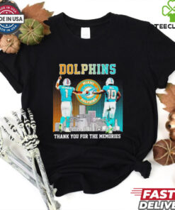 Miami Dolphins Tua Tagovailoa Tyreek Hill thank you for the memories shirt