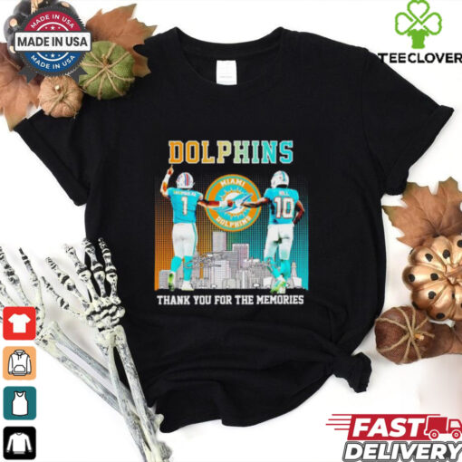 Miami Dolphins Tua Tagovailoa Tyreek Hill thank you for the memories shirt