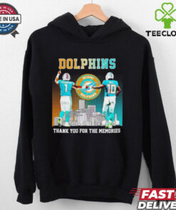 Miami Dolphins Tua Tagovailoa Tyreek Hill thank you for the memories shirt