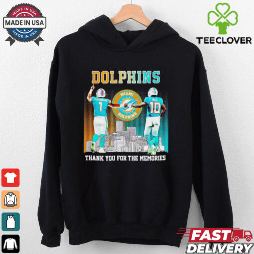 Miami Dolphins Tua Tagovailoa Tyreek Hill thank you for the memories shirt