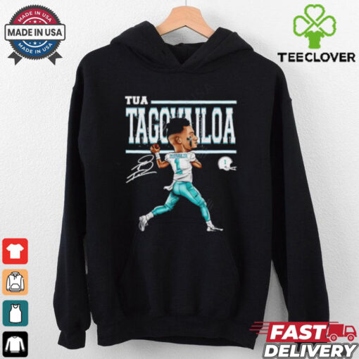Miami Dolphins Tua Tagovailoa cartoon signature shirt